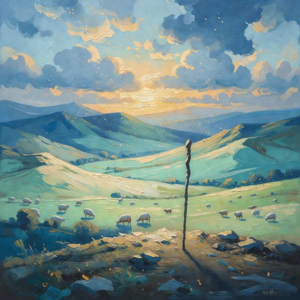 A leader reading the Bible for guidance