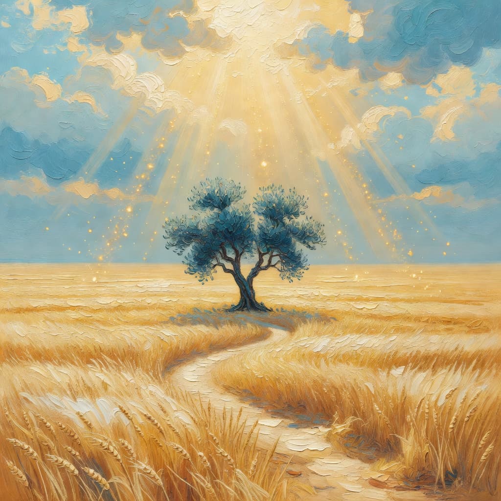 An open Bible with a focus on a highlighted passage about purpose